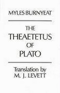 Cover: The Theaetetus of Plato - Hackett Publishing Co, Inc