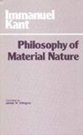 Cover: Philosophy of Material Nature - Hackett Publishing Co, Inc
