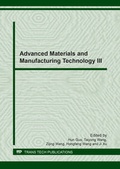 Cover: Advanced Materials and Manufacturing Technology III - Trans Tech Publications Ltd