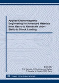 Cover: Applied Electromagnetic Engineering for Advanced Materials from Macro-to Nanoscale under Static-to Shock Loading - Trans Tech Publications Ltd