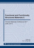 Cover: Functional and Functionally Structured Materials II - Trans Tech Publications Ltd