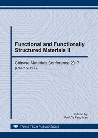 Enlarge image Cover: Functional and Functionally Structured Materials II - Trans Tech Publications Ltd