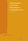 Cover: Administrative Action and Procedures in Comparative Law - Eleven International Publishing