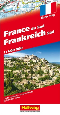 Abbildung von: Hallwag Strassenkarte Frankreich Süd 1:600.000 - Hallwag Kümmerly+Frey