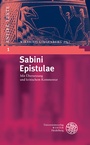 Cover: Sabini Epistulae - Universitätsverlag Winter
