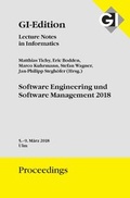 Cover: GI Edition Proceedings Band 279 Software Engineering und Software Management 2018 - K&ouml;llen