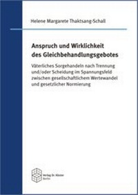 Abbildung von: Anspruch und Wirklichkeit des Gleichbehandlungsgebotes - Verlag Dr. Köster