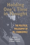 Cover: Holding One's Time in Thought - Ronsdale Press