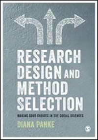 Enlarge image Cover: Research Design & Method Selection - SAGE Publications Ltd