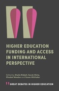 Cover: Higher Education Funding and Access in International Perspective - Emerald Publishing Limited