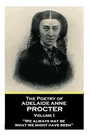 Cover: The Poetry of Adelaide Anne Procter - Volume I - Portable Poetry