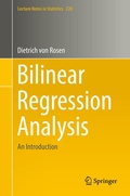 Cover: Bilinear Regression Analysis - Springer
