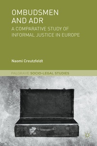 Enlarge image Cover: Ombudsmen and ADR - Palgrave Macmillan