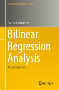 Abbildung von: Bilinear Regression Analysis - Springer