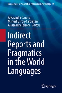 Abbildung von: Indirect Reports and Pragmatics in the World Languages - Springer