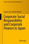 Cover: Corporate Social Responsibility and Corporate Finance in Japan - Springer