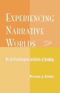 Cover: Experiencing Narrative Worlds - Routledge