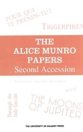 Cover: The Alice Munro Papers - University of Calgary Press