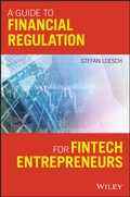 Cover: A Guide to Financial Regulation for Fintech Entrepreneurs - Wiley-Scrivener