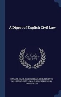 Enlarge image Cover: A Digest of English Civil Law - Sagwan Press
