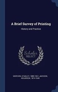 Cover: A Brief Survey of Printing - Sagwan Press