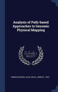 Enlarge image Cover: Analysis of Path-based Approaches to Genomic Physical Mapping - Sagwan Press