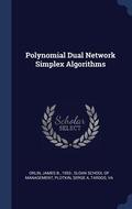 Cover: Polynomial Dual Network Simplex Algorithms - Sagwan Press