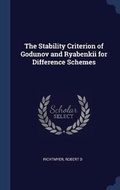 Cover: The Stability Criterion of Godunov and Ryabenkii for Difference Schemes - Sagwan Press