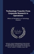 Cover: Technology Transfer From Corporate Research to Operations - Sagwan Press