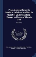 Cover: From Ancient Israel to Modern Judaism - Sagwan Press