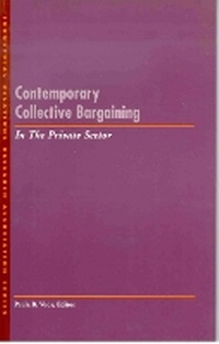 Enlarge image Cover: Contemporary Collective Bargaining in the Private Sector - Cornell University Press