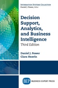 Cover: Decision Support, Analytics, and Business Intelligence, Third Edition - Business Expert Press
