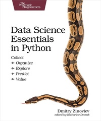 Enlarge image Cover: Data Science Essentials in Python - Pragmatic Bookshelf