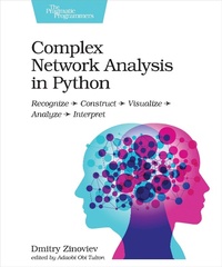 Enlarge image Cover: Complex Network Analysis in Python - Pragmatic Bookshelf