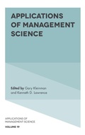 Cover: Applications of Management Science - Emerald Publishing Limited