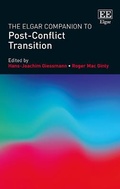 Cover: The Elgar Companion to Post-Conflict Transition - Edward Elgar Publishing