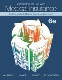 Enlarge image Cover: Workbook for Use with Medical Insurance - McGraw-Hill Inc.,US