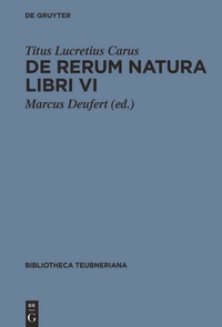 Abbildung von: De rerum natura libri VI - De Gruyter