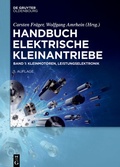 Cover: Kleinmotoren, Leistungselektronik - De Gruyter Oldenbourg