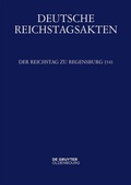 Cover: Der Reichstag zu Regensburg 1541 - De Gruyter Oldenbourg