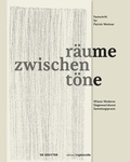 Cover: zwischenr&auml;ume zwischent&ouml;ne - De Gruyter