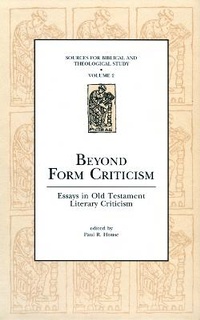 Enlarge image Cover: Beyond Form Criticism - Eisenbrauns
