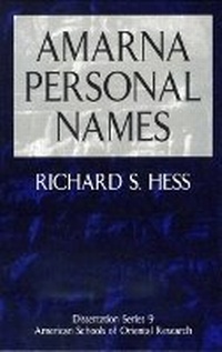 Enlarge image Cover: Amarna Personal Names - Eisenbrauns