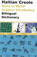Cover: English-Haitian Creole & Haitian Creole-English Word-to-word Dictionary - Bilingual Dictionaries, Incorporated