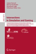Cover: Intersections in Simulation and Gaming - Springer