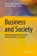 Cover: Business and Society - Springer