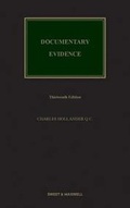 Abbildung von: Documentary Evidence - Sweet & Maxwell