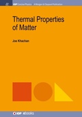 Cover: Thermal Properties of Matter - Morgan & Claypool Publishers