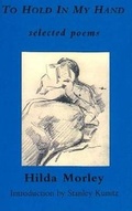 Cover: To Hold in My Hand - Sheep Meadow Press,U.S.