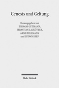 Cover: Genesis und Geltung - Mohr Siebeck